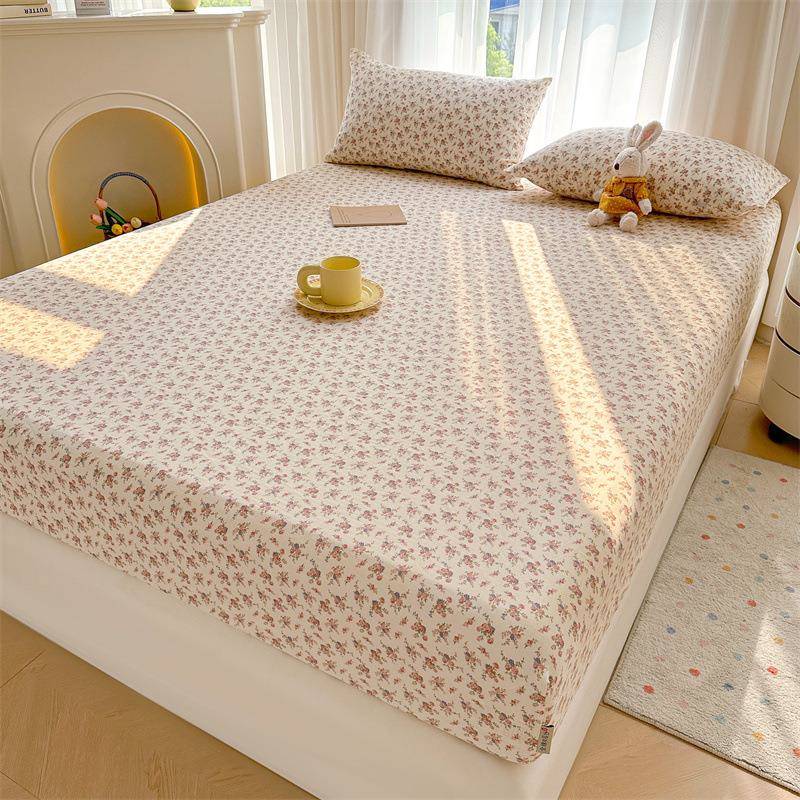 双层纱纯棉床笠205新件款夏季全棉床罩床垫套保护XXY罩2防尘罩全