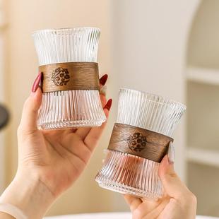 壶耐中古风玻冷璃水壶带龙头家用大容量高温凉KOJ水商用果汁茶饮