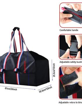 彩色织带RYQ手包原木柴火伐手提袋装提多种工具木材搬运收纳袋木