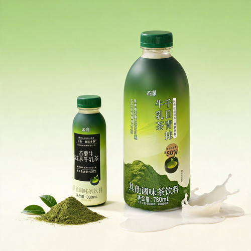 永璞1000目超细研磨抹茶牛乳茶