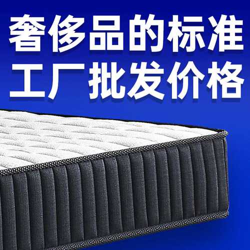 高尔顿星级酒店家用老人儿童护脊硬垫席梦思整网弹簧环保椰棕床垫
