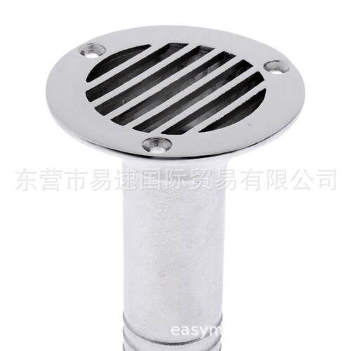 不锈钢漏水口316材质，游艇配件 圆形漏水口 抛光件 船用五金配件