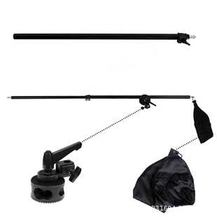 摄影悬臂架悬臂杆套装柔光箱支架摄影器材横杆支架影视摇臂顶灯架