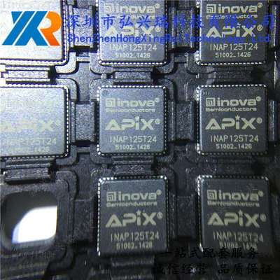 INAP125T24 原装 INOVA 封装QFN-64 并行转换器 视频接收芯片