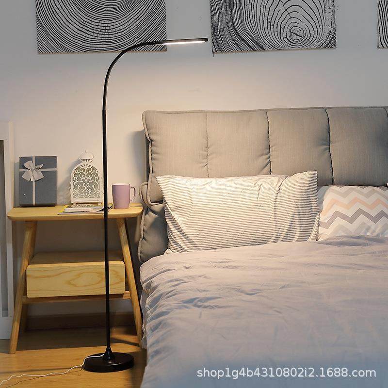 护眼落地灯北欧客厅卧室沙发书房看书阅读床头简约现代立式台灯