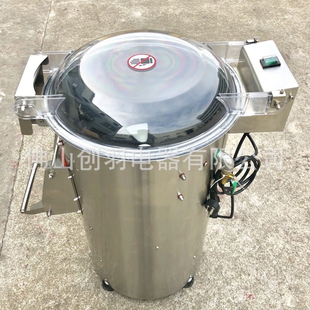 商用全自动薯仔快速脱皮机、不锈钢磨沙式土豆番薯芋头刮皮机