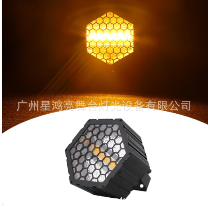 LED单颗3颗RGB像素复古灯舞台可拼接频闪爆闪背景灯光灯光秀帕灯