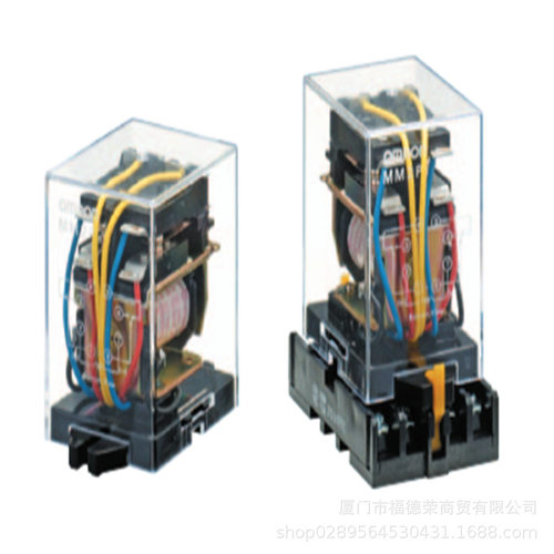 歐娒龍中间继电器带底座MM4XPAC220V