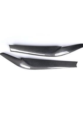 适用宝马5系碳灯眉G38G30528li530li540li碳纤维大灯灯眉装饰贴