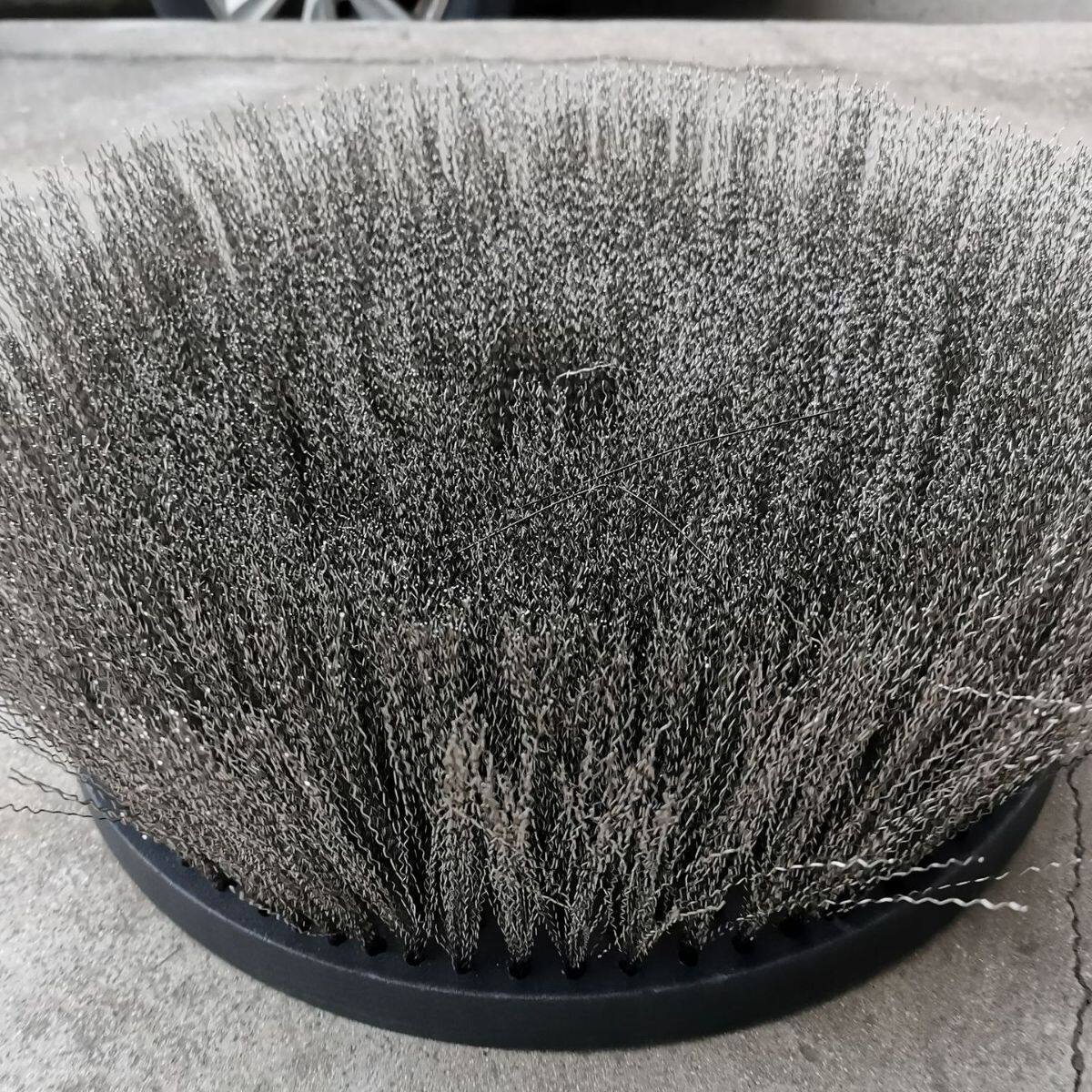 钢丝圆盘刷扫地机圆盘刷清扫车尼龙毛刷盘扫路车环卫车边刷加工