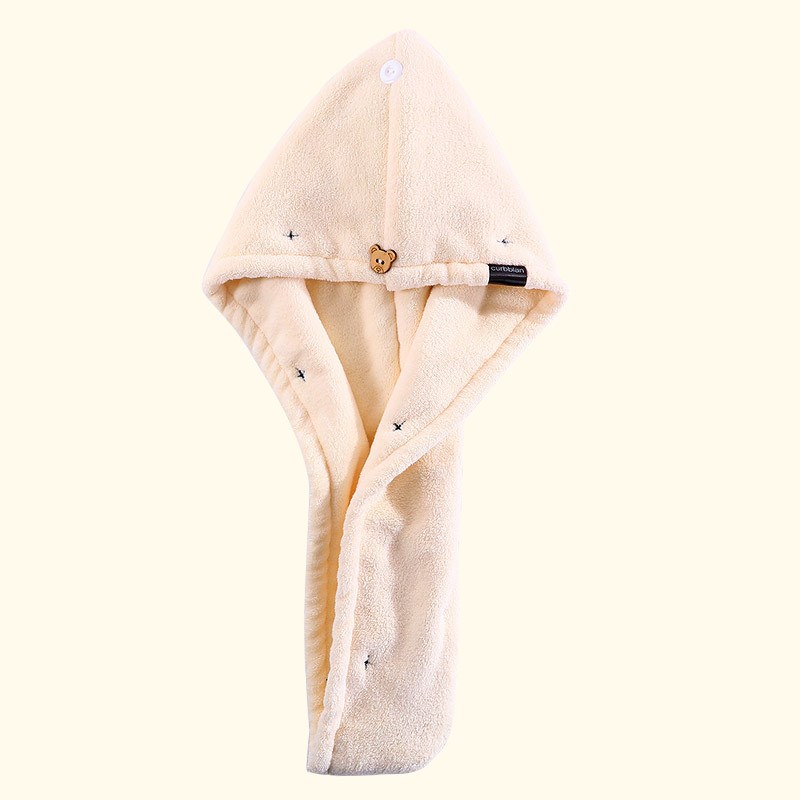 【加工定制】干发帽干发巾超细纤维帽双层干发帽加厚吸水珊瑚