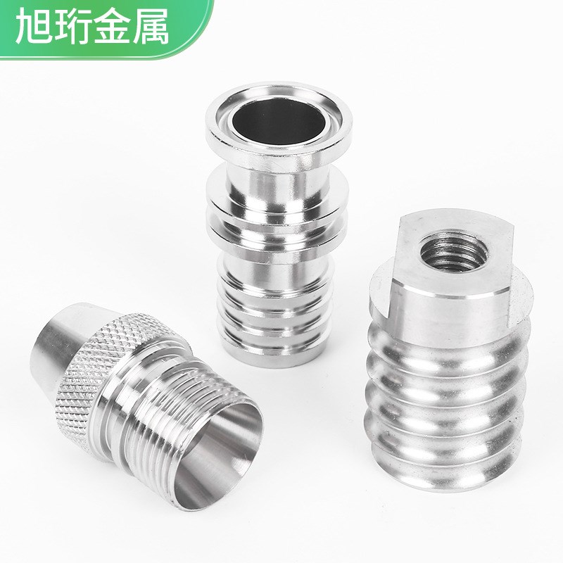 不锈钢宝塔接头304 316 不锈钢外丝皮管接头水管接头来图非标制作