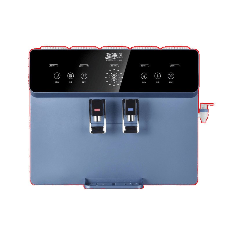 壁挂式一体家用UV净水器净水机RO反渗透智能台式速热冰热工厂