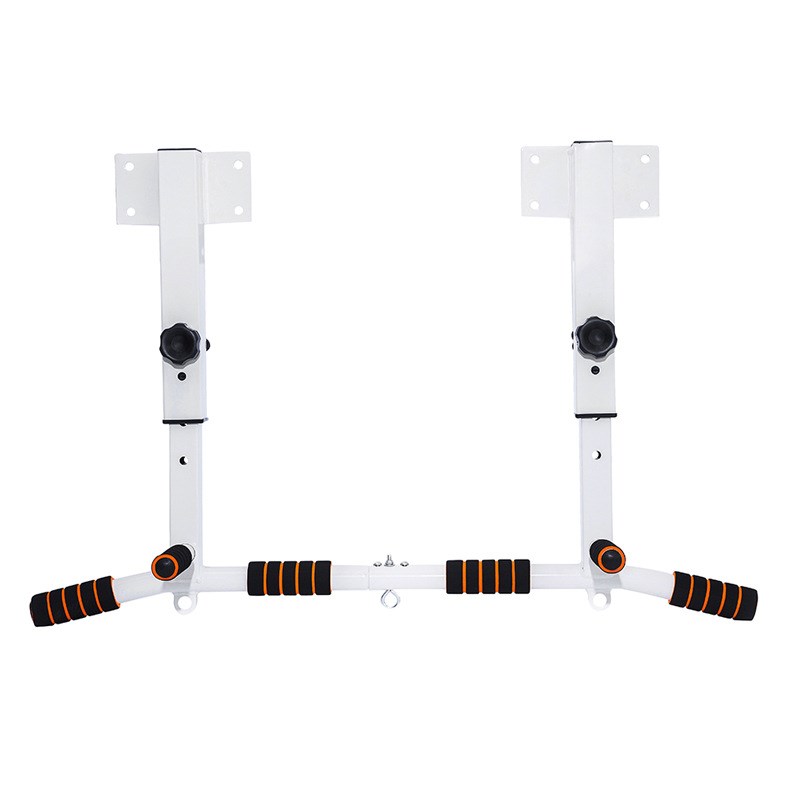 引体向上器家用单杠室内挂墙上加厚打孔吊杆悬挂顶装固定健身单杆