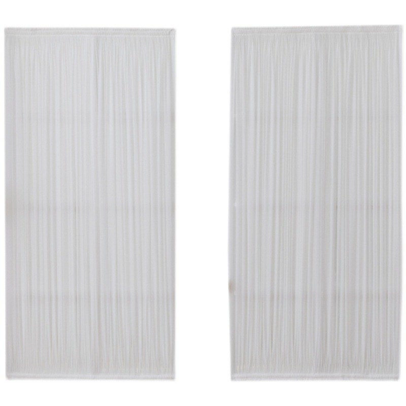 魔术贴绷纱帘杆免打孔透光不透人法式蓬窗帘阳台玻璃绍兴柯桥成品