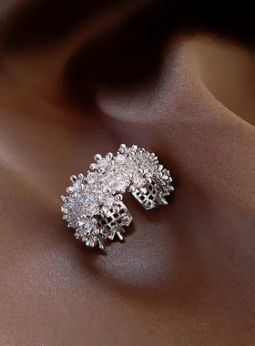 小众冷淡风满钻旺财女戒