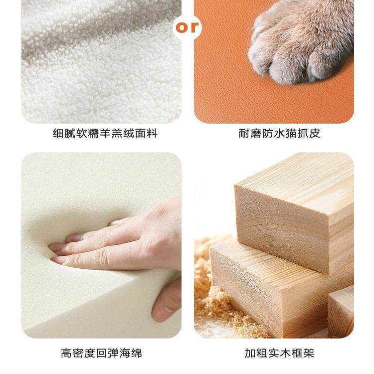 升级可储物装贵沙发欧妃式躺椅卧室迷服店休息han1623小户型单人