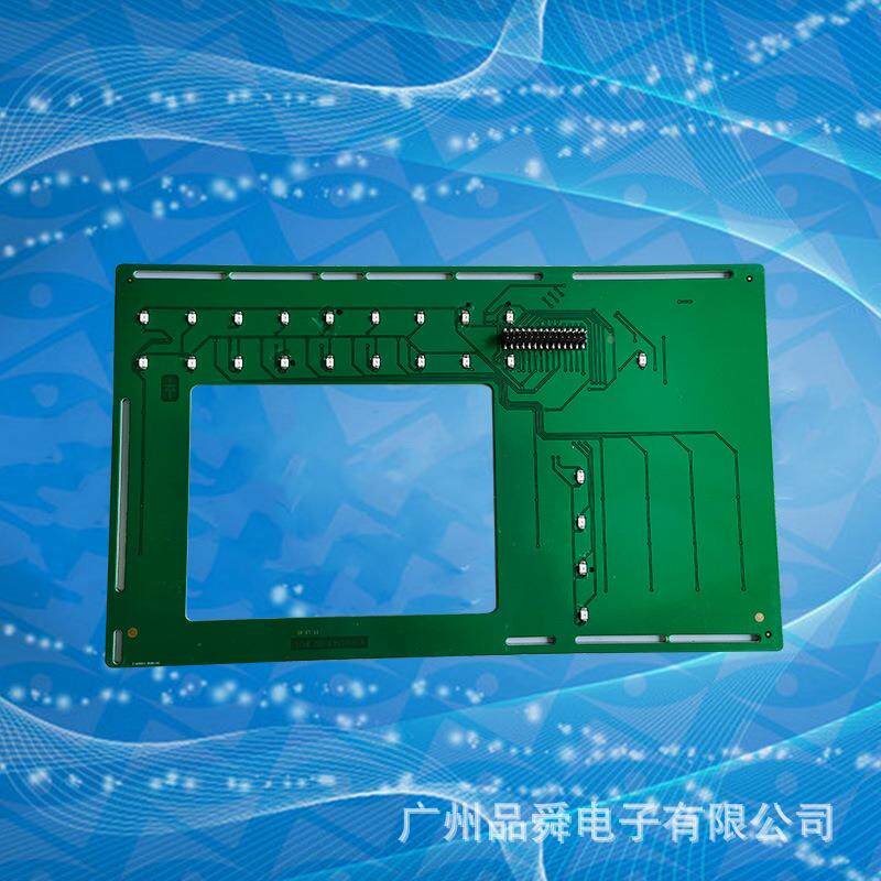 按柔性KZF线路板FP软板键板显示屏超长软板C单键薄路膜按键开关