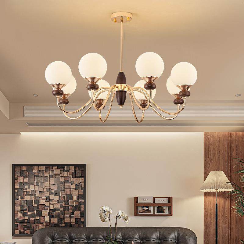 中古风客厅吊灯新款法式护眼中式美83简式复古现新代室约餐厅卧吊,家装灯饰光源,智能吊灯,淘宝优惠券,粉丝福利购,淘宝优惠卷