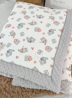 婴被子冬季新生儿宝宝豆被儿幼儿园DB125020午睡豆专儿用童小被子