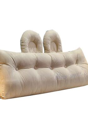 床靠头垫枕大靠米TUK背床上可拆靠洗软包可爱卧室沙发榻榻三角床