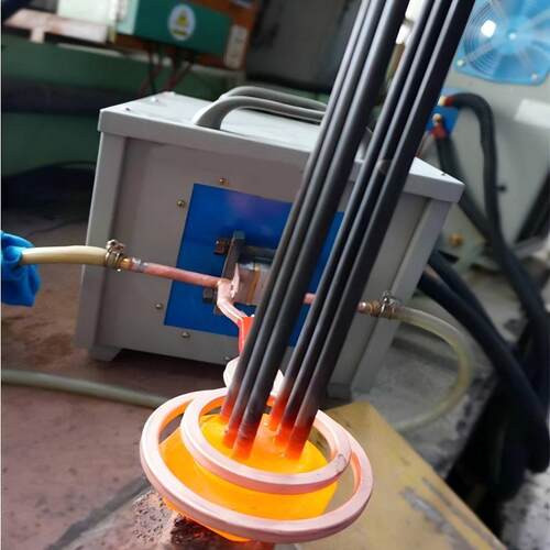 接拨叉超高频淬火备精细金属头设回火操简单高频感应TGS-30加热作