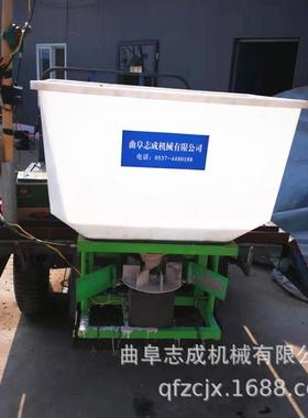 家用后载式WIP施肥器全自动12V电动撒肥机车三轮车机挂式抛肥厂家