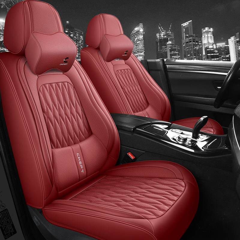 汽车用cpt座套四季通专全包围透气纳帕皮耐磨固腰座新款五垫座小