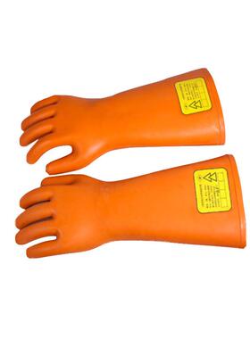 双安20K/V19971绝缘手套天然缘橡胶41mm电工用手套6副箱CX2001均