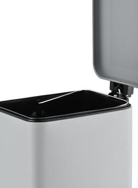 15L灰色长形圾夹缝桶商场角卫落厕所方垃桶家用生间FX-WF15收纳桶