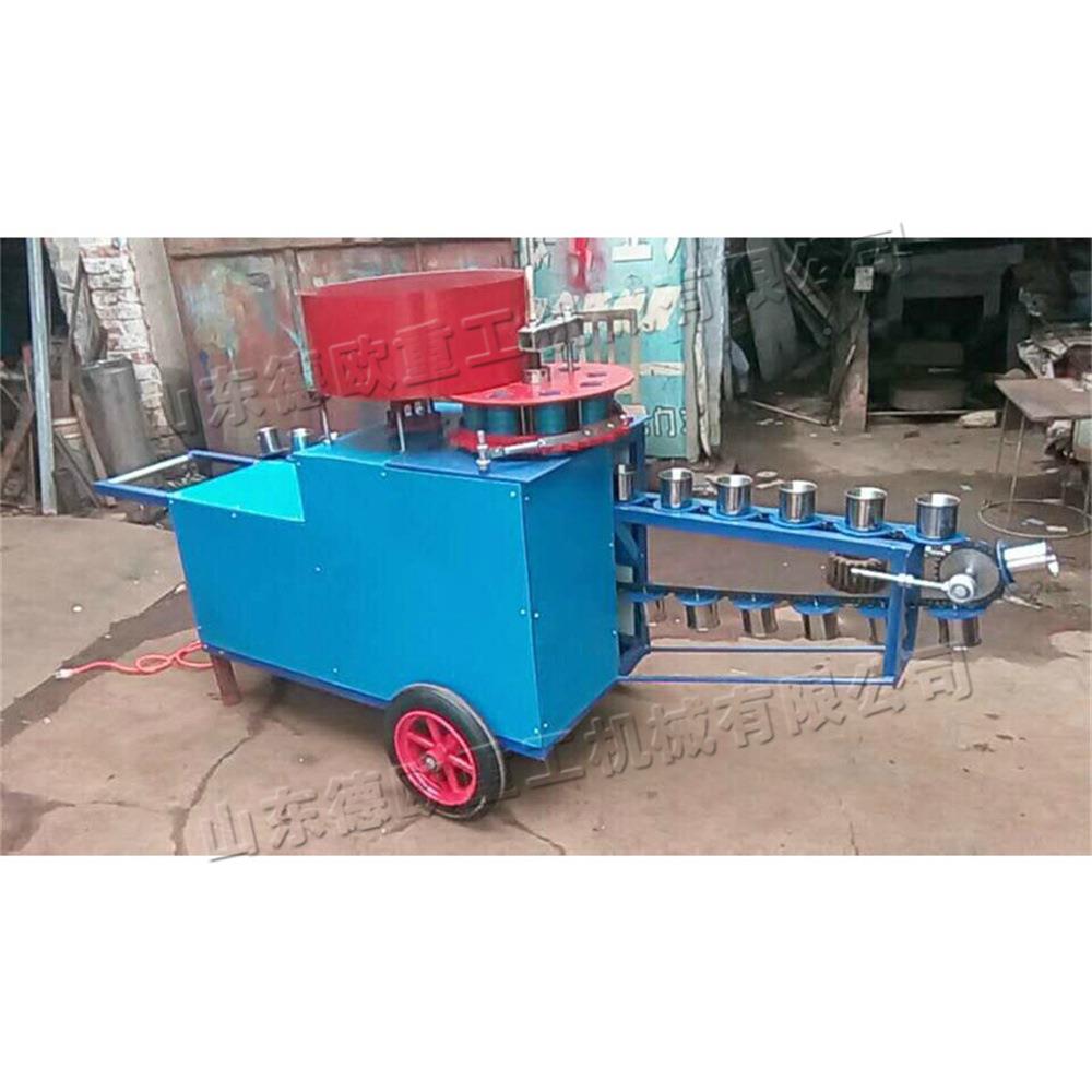 大YIM棚种植炭土纺压机植块物育苗移泥栽钵机蔬菜无布自动装钵机