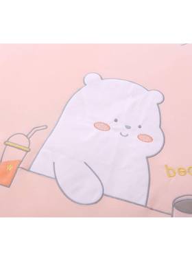 午婴幼可儿园被子纯棉儿童睡被子四季用薄厚双胆可脱OCJ胆儿纯棉