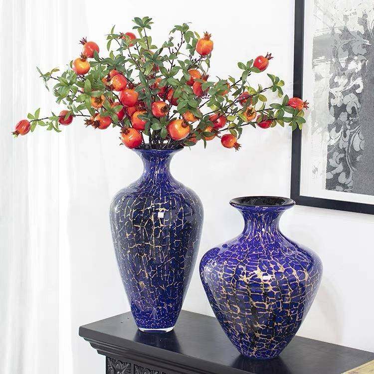 轻奢琉璃花瓶摆件欧式客厅玄关电视柜花瓶创意插花水培玻璃花器,工业油品/胶粘/化学/实验室用品,其他实验室设备,淘宝优惠券,粉丝福利购,淘宝优惠卷