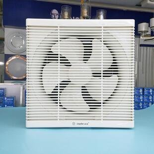 梁田百叶窗式排气扇带网罩换气全铜排风扇6/8/10/12寸橱窗抽风机