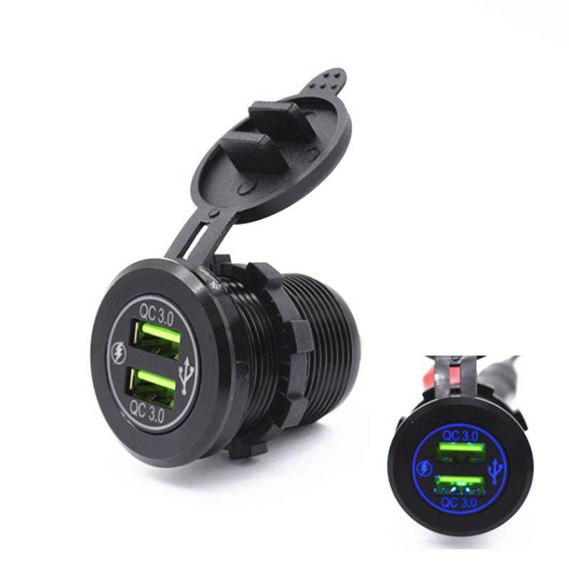 金属车充铝合金双QC3.0快充双USB充电器电商,纺织面料/辅料/配套,纺织机械配件,淘宝优惠券,粉丝福利购,淘宝优惠卷