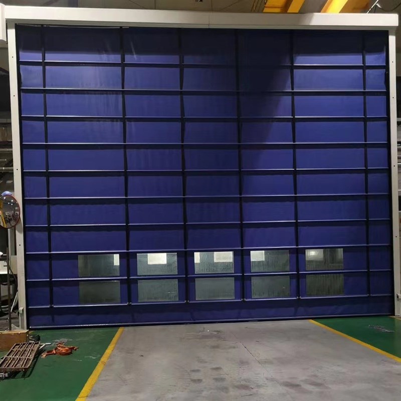 金阳光快速堆积门卷帘门PVCpvc感应自动智能抗风