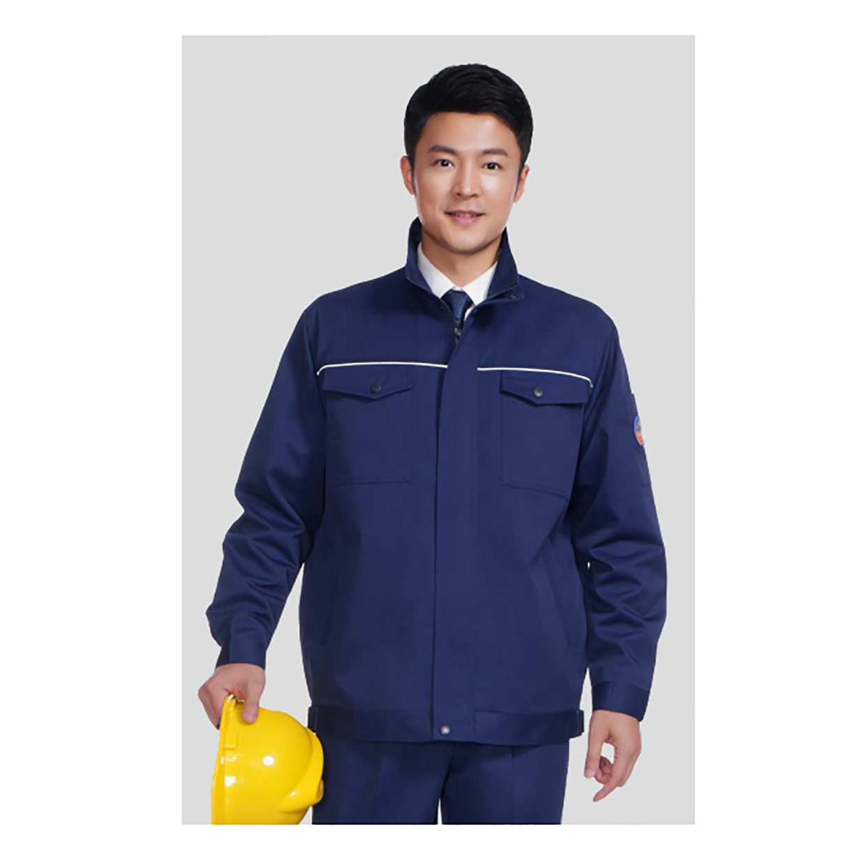 头号镖兵防静电工作服中长加气站石化劳保服2023维修电工服男女装