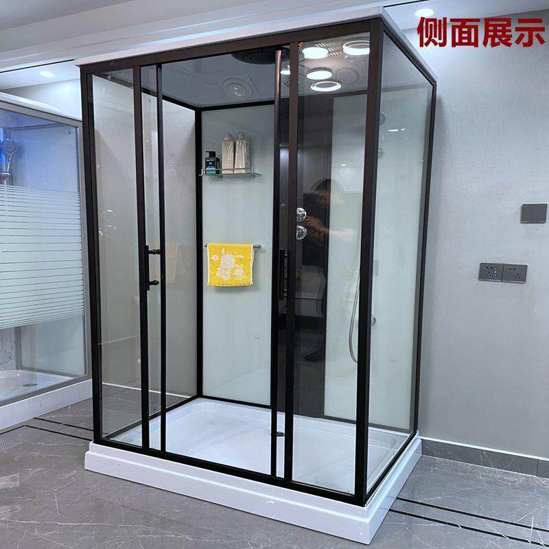 整体淋浴房浴室卫生间玻璃隔断封闭一体式沐浴房家用洗澡浴房工厂