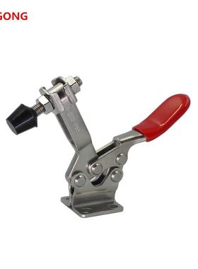 304不锈钢快速夹钳HSCH不锈钢夹具水平压紧器GH225DSS焊接夹