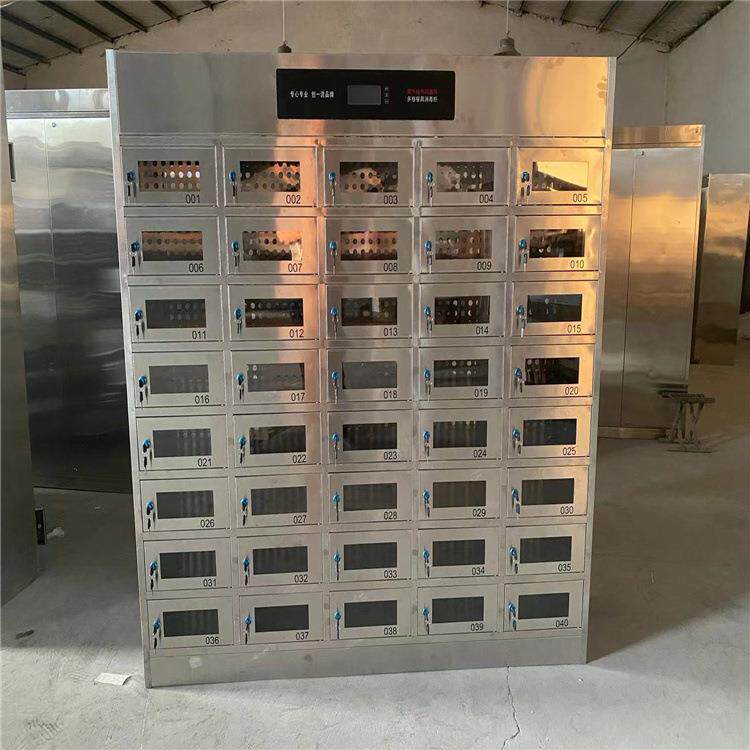 不锈钢食堂碗柜多门员工餐盘柜学校餐厅储物餐具饭盒消毒碗筷柜子
