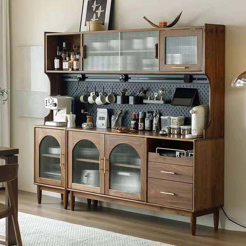 北美黑胡桃木餐边柜现代简约靠墙收纳柜北欧实木樱桃木碗碟收纳柜,纺织面料/辅料/配套,纺织机械配件,淘宝优惠券,粉丝福利购,淘宝优惠卷