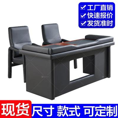 防撞桌椅问话室约谈桌谈话椅皮办公桌软包桌椅油漆桌特殊家具