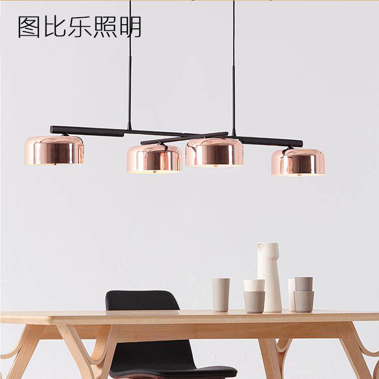 北欧创意餐厅吊灯后现代卧室书房酒店吧台卖场复古工业风旋转吊灯