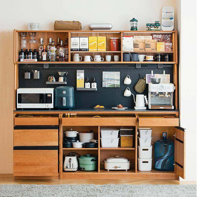 良仓餐边柜实木洞洞板北欧置物柜厨房餐厅柜子靠墙家用落地储物柜,节庆用品/礼品,新娘配件,淘宝优惠券,粉丝福利购,淘宝优惠卷