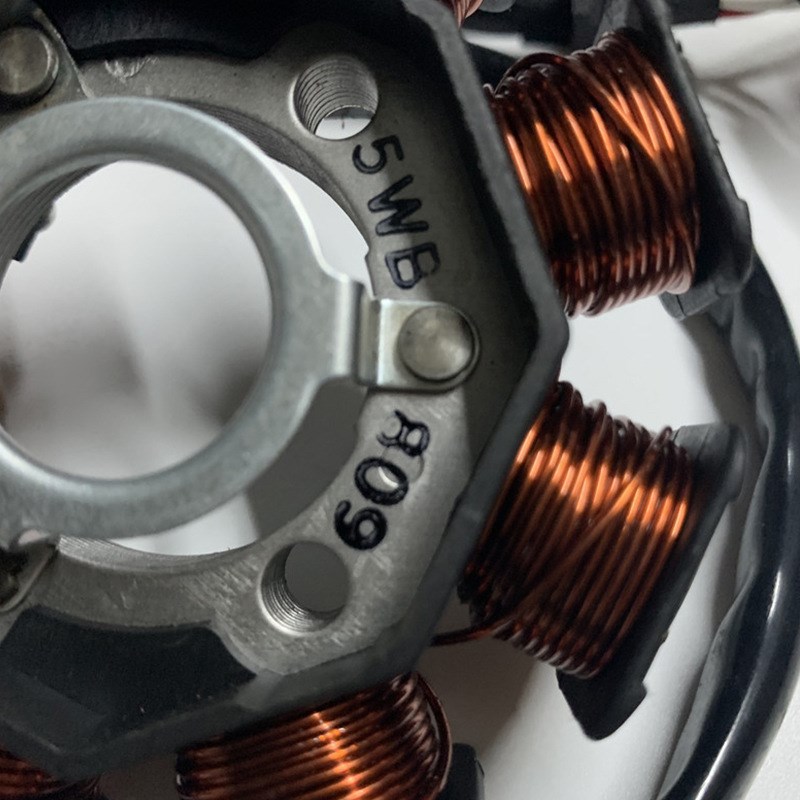 摩托车100定子总成林海100 巧格福喜福禧线圈 鬼火rsz100点火线圈