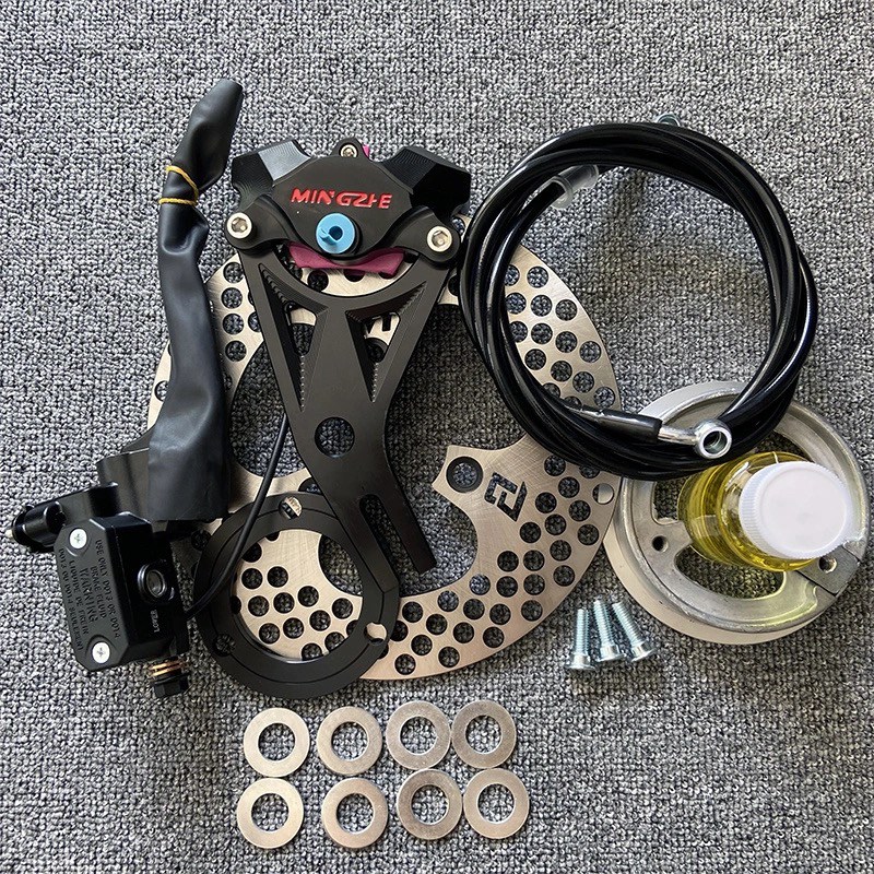 MTC-S01升级款双活塞卡钳改装刹车碟刹九号小牛通用后轮直上