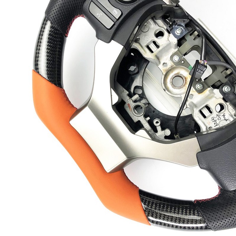 适用于雷克萨斯ES250/RX300/GS/NX/RX/CT200/IS碳纤维方向盘改装