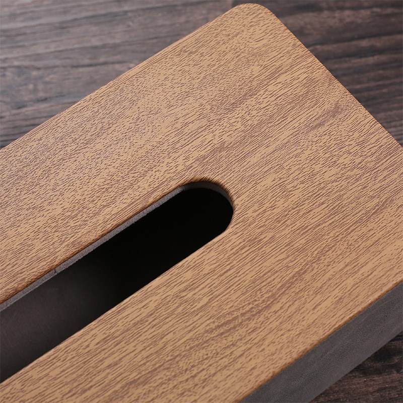 定制纸巾盒酒店客厅车用皮革生产可印logo纸巾收纳轻奢抽纸盒