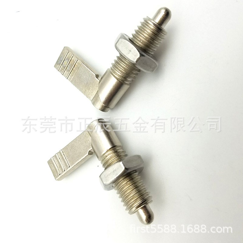 ZAU21粗牙把手型旋钮柱塞 L型分割定位柱 PMXRM PMXRB10 12