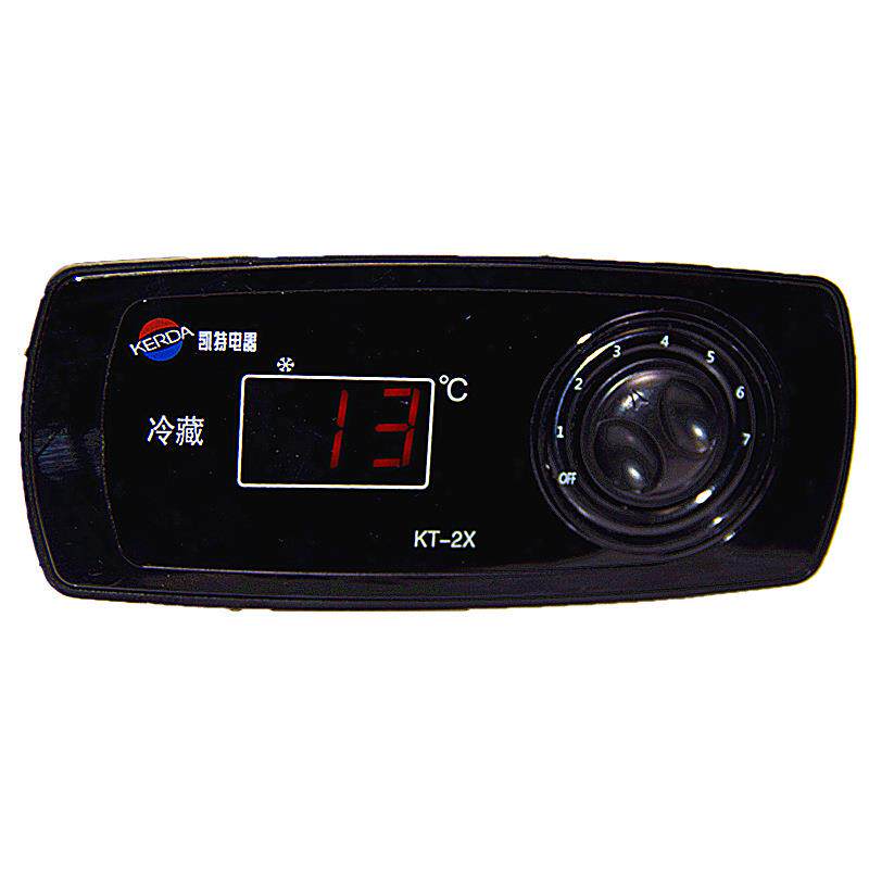 冷冻冷藏冷柜卧轨展示柜中央操作台温度控制器数显电脑温控KT-2X